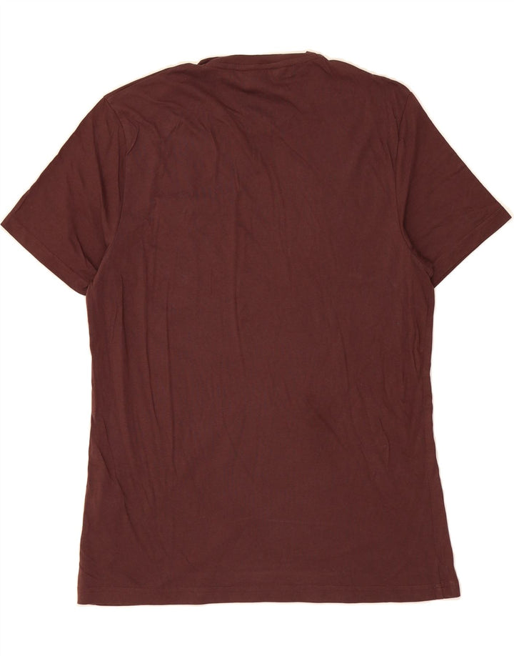BEN SHERMAN Mens T-Shirt Top Medium Maroon Cotton Vintage Ben Sherman and Second-Hand Ben Sherman from Messina Hembry 