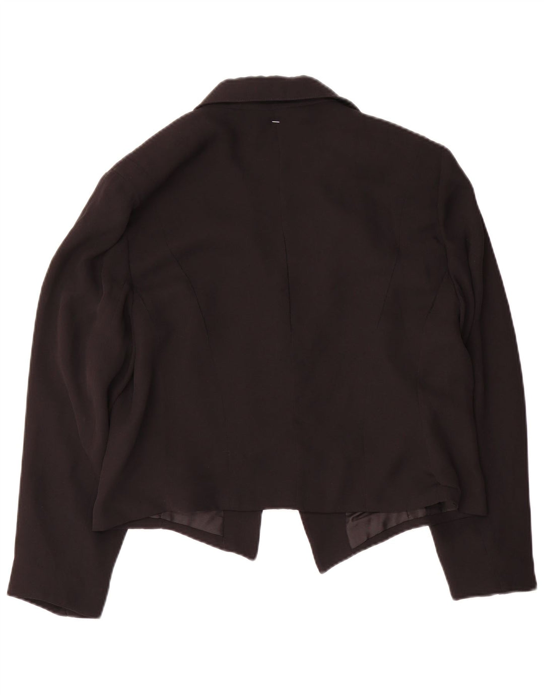 Dorette Womens Crop 1 Button Blazer Jacke IT 42 Medium Black Floral