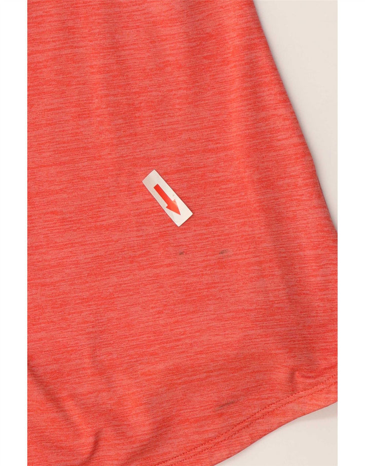 Columbia Damen T-Shirt Top UK 16 Large Orange Polyester