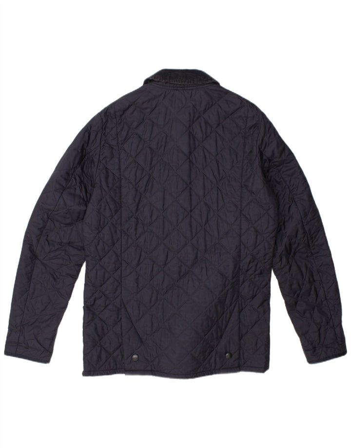 Barbour Herren Steppjacke UK 38 Medium Navy Blue Polyamid
