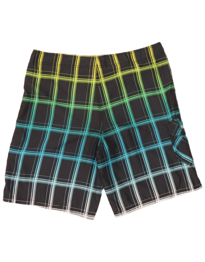 Hurley Herren Badeshorts XL Mehrfarbig kariert