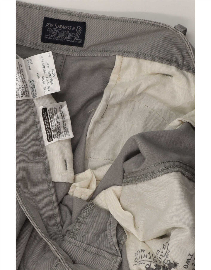 Levi's Herren Cargoshorts W38 XL Graue Baumwolle