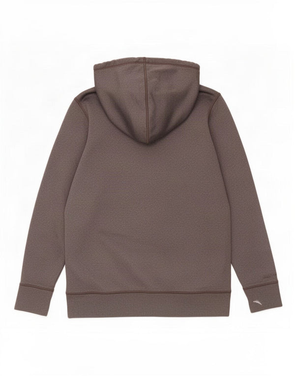 Under Armour Damen Cold Gear Graphic Hoodie Pullover UK 16 Large Grau