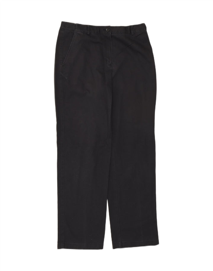 Zara Damen High Rise Straight Jeans EU 38 Small W28 L32 Blaue Baumwolle