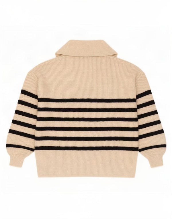 Marks & Spencer Damen-Pullover mit Rollkragen, Gr. 40, Gr. 16, gebrochenes Weiß