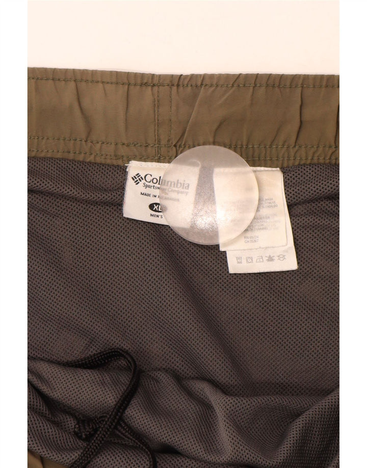 Columbia Herren Cargoshorts XL W40 Beige Polyester