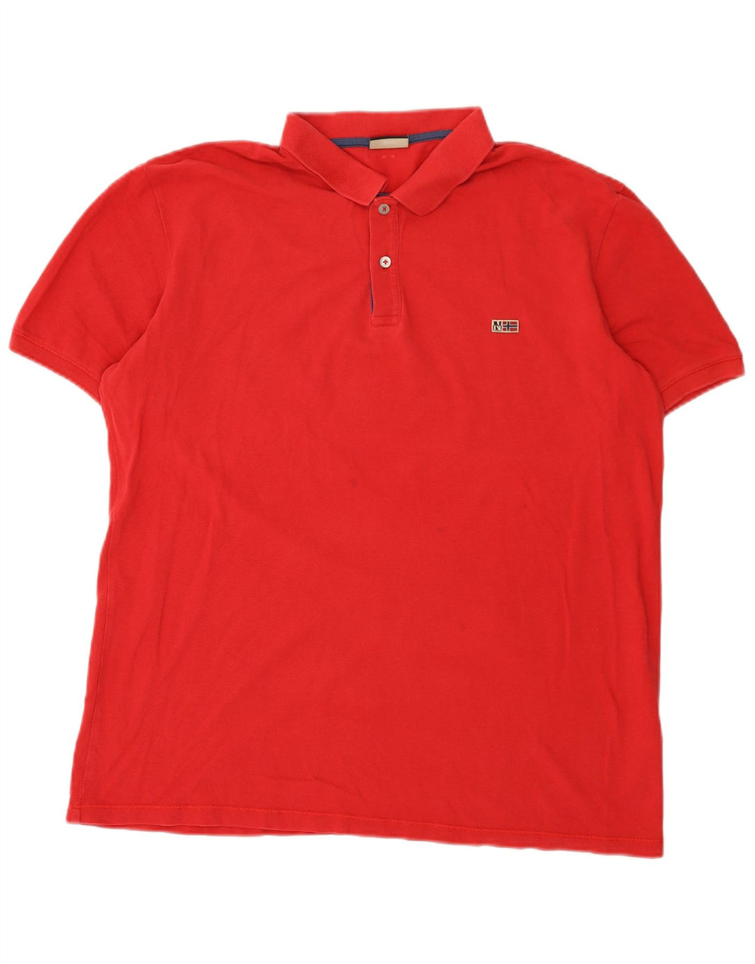 Napapijri Herren Poloshirt 2XL Rot