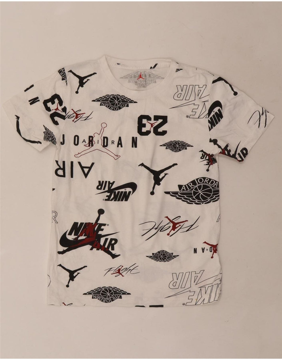 Jordan T-Shirt mit Grafik für Jungen, 10–11 Jahre, mittelweiße Baumwolle