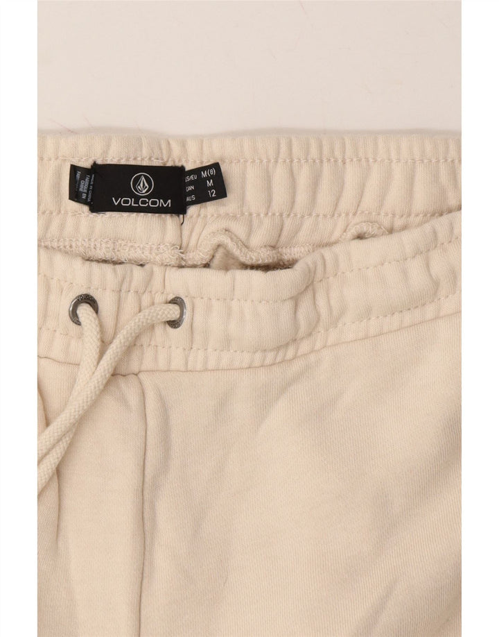 VOLCOM Womens Tracksuit Trousers Joggers UK 14 Medium  Beige Polyester Vintage Volcom and Second-Hand Volcom from Messina Hembry 