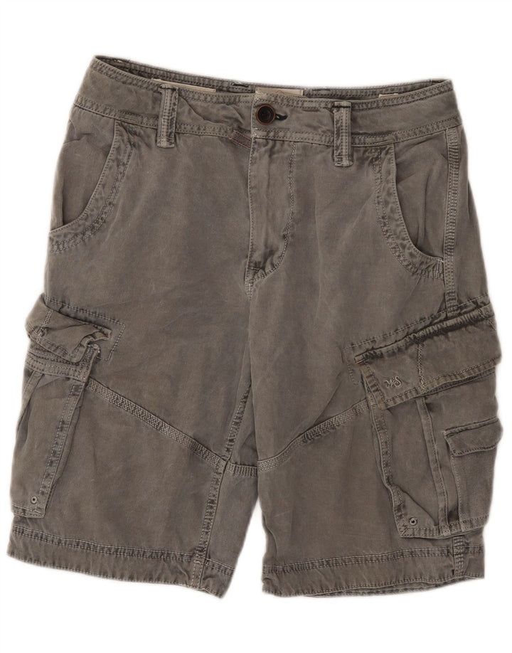 White Stuff Herren Cargoshorts W32 mittelgraue Baumwolle