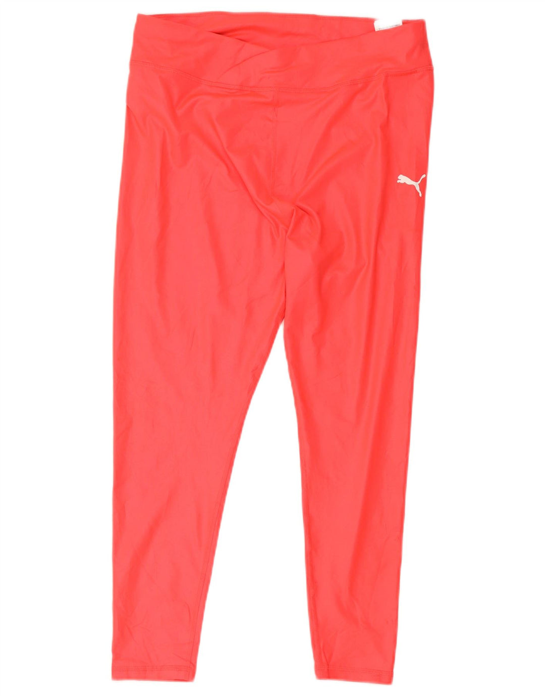 Puma Damen Capri-Leggings UK 16 Large Rot Polyester