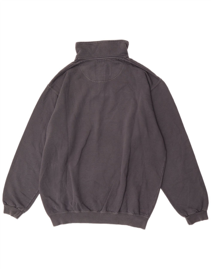 Champion Herren-Sweatshirt mit Reißverschluss, 2XL, graue Baumwolle