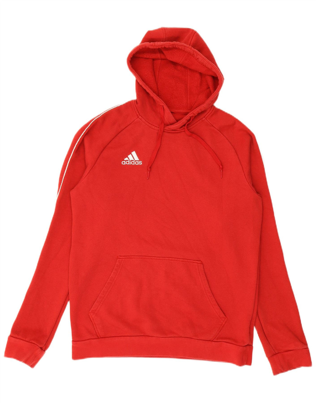 ADIDAS Herren Kapuzenpullover, klein, rote Baumwolle