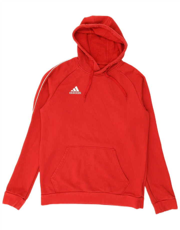 ADIDAS Herren Kapuzenpullover, klein, rote Baumwolle