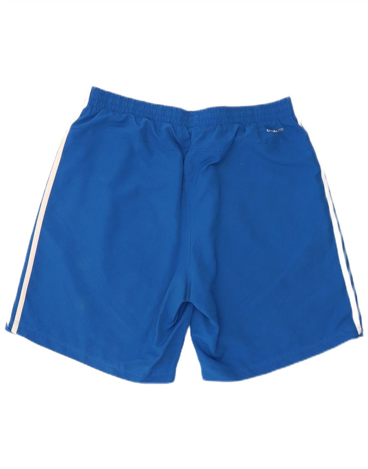 Adidas Herren Climalite Sport Shorts Large Blau Polyester