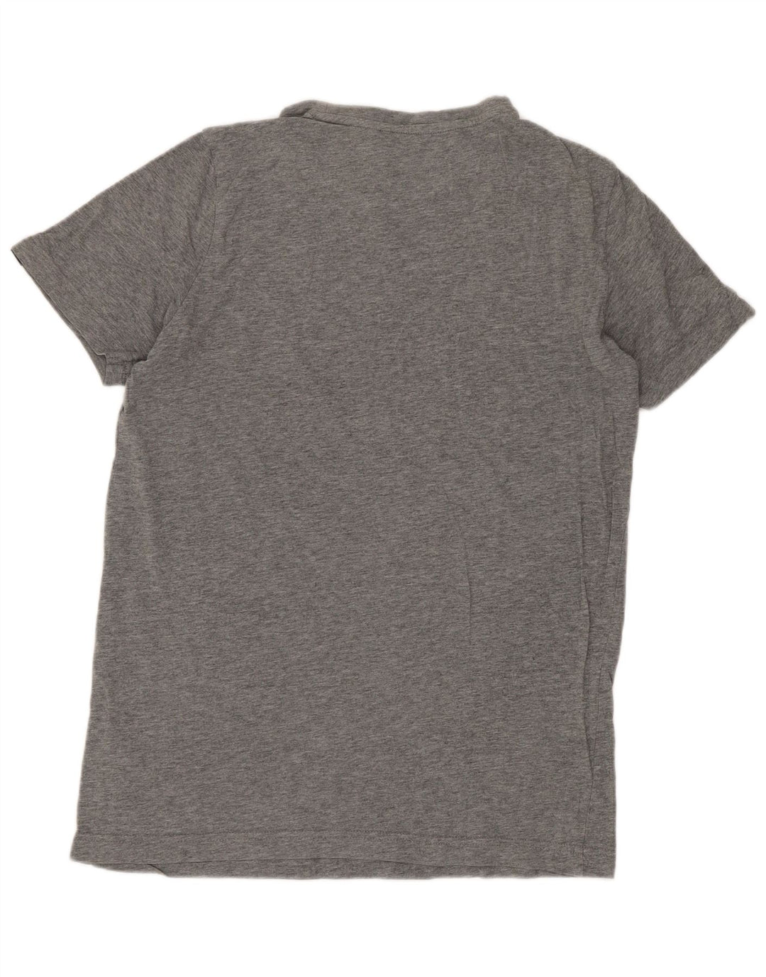 Puma Jungen T-Shirt mit normaler Grafik, 15–16 Jahre, graue Baumwolle