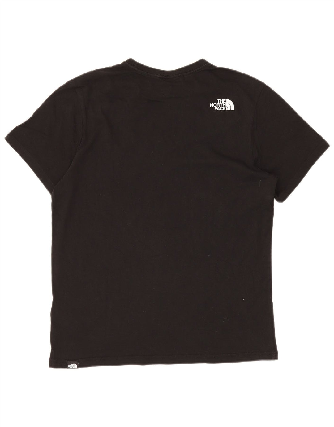 The North Face Herren-T-Shirt-Oberteil aus mittelschwarzer Baumwolle