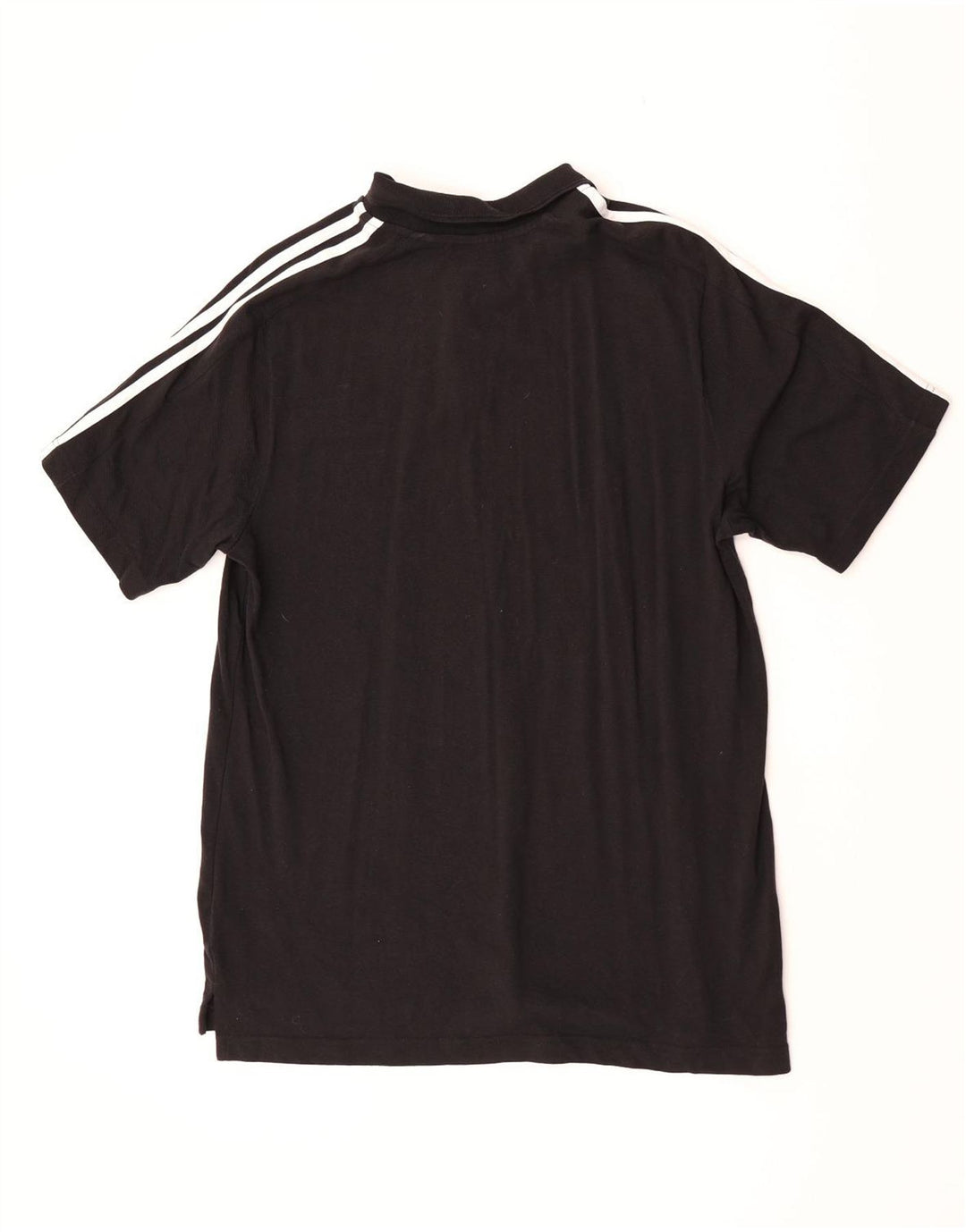 Adidas Herren Poloshirt Große schwarze Baumwolle