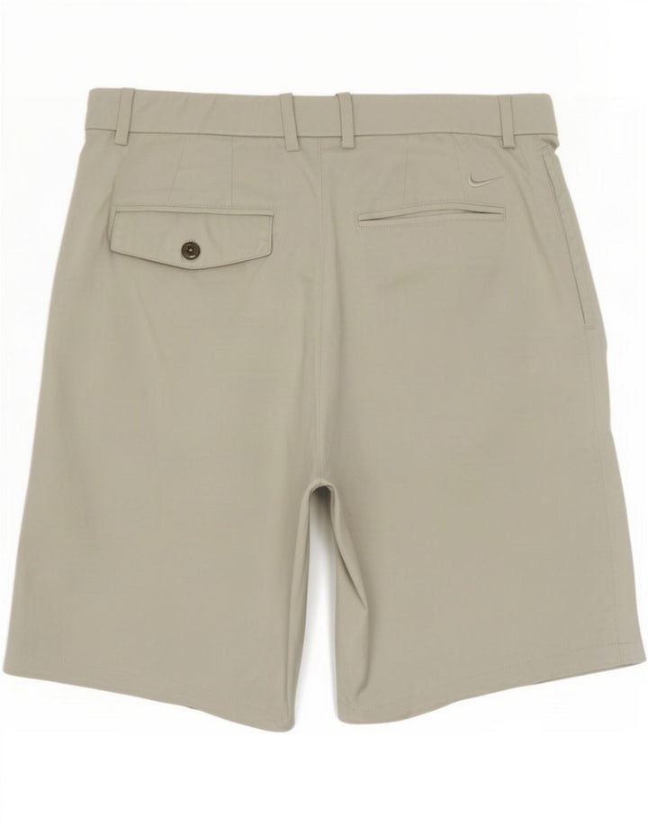 Nike Herren Dri Fit Chino Shorts Medium W32 Beige Polyester