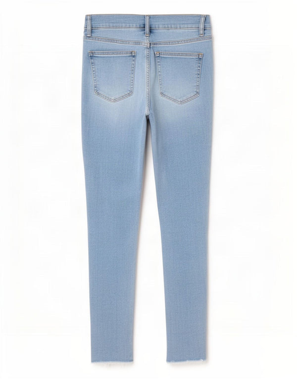 Gap Damen High Rise Skinny Jeans W26 L27 Blaue Baumwolle