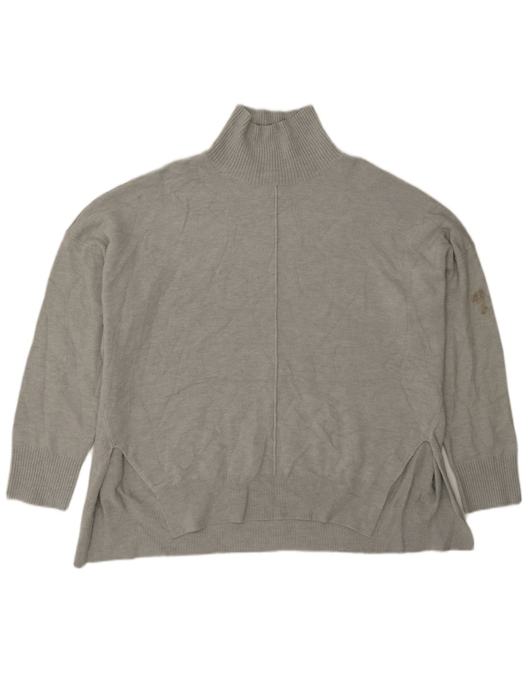 French Connection Rollkragenpullover für Damen, Gr. 14, Mittelgrau