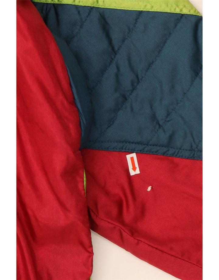 BASIC Herren-Trainingsanzug-Top-Jacke, groß, mehrfarbig, Farbblock