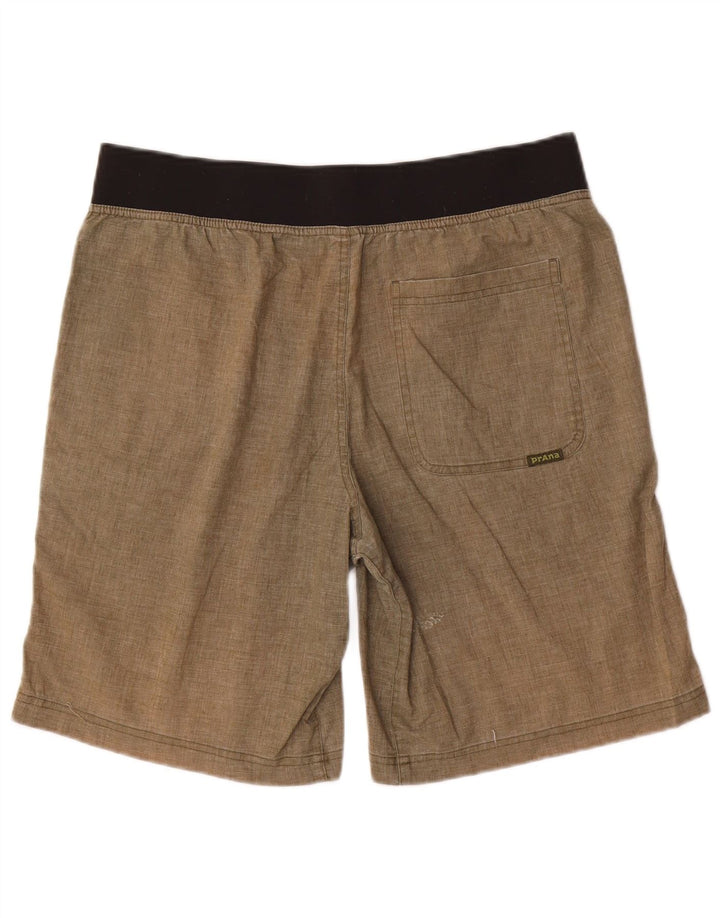 Prana Herren Chinoshorts Medium W32 Khaki