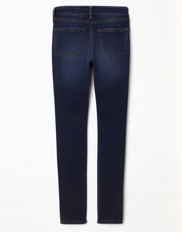 Zara Damen Skinny Jeans EU 34 2XS W24 L28 Blaue Baumwolle