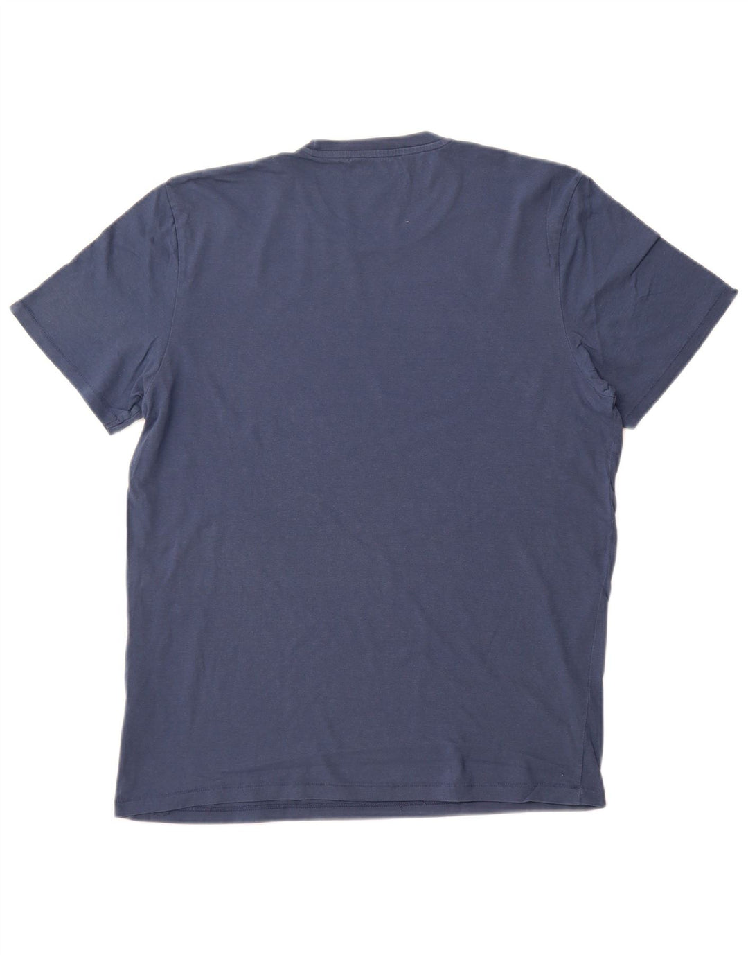 WRANGLER Herren-Grafik-T-Shirt-Oberteil aus Baumwolle in mittlerem Marineblau