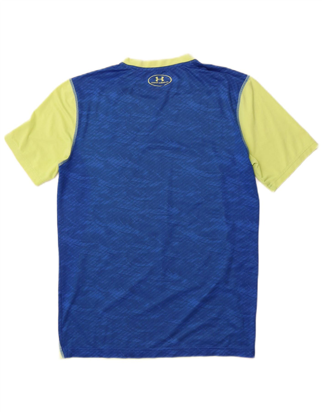 UNDER ARMOUR Herren Heat Gear T-Shirt Top Small Grün Farbblock