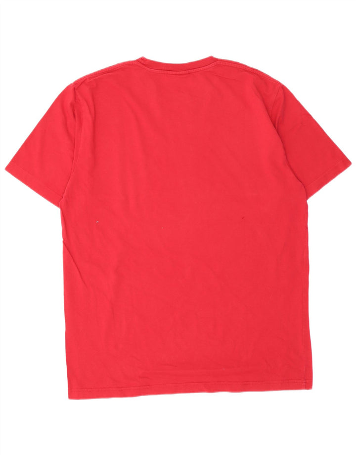 CHAMPION Herren T-Shirt Top XL Rot Baumwolle