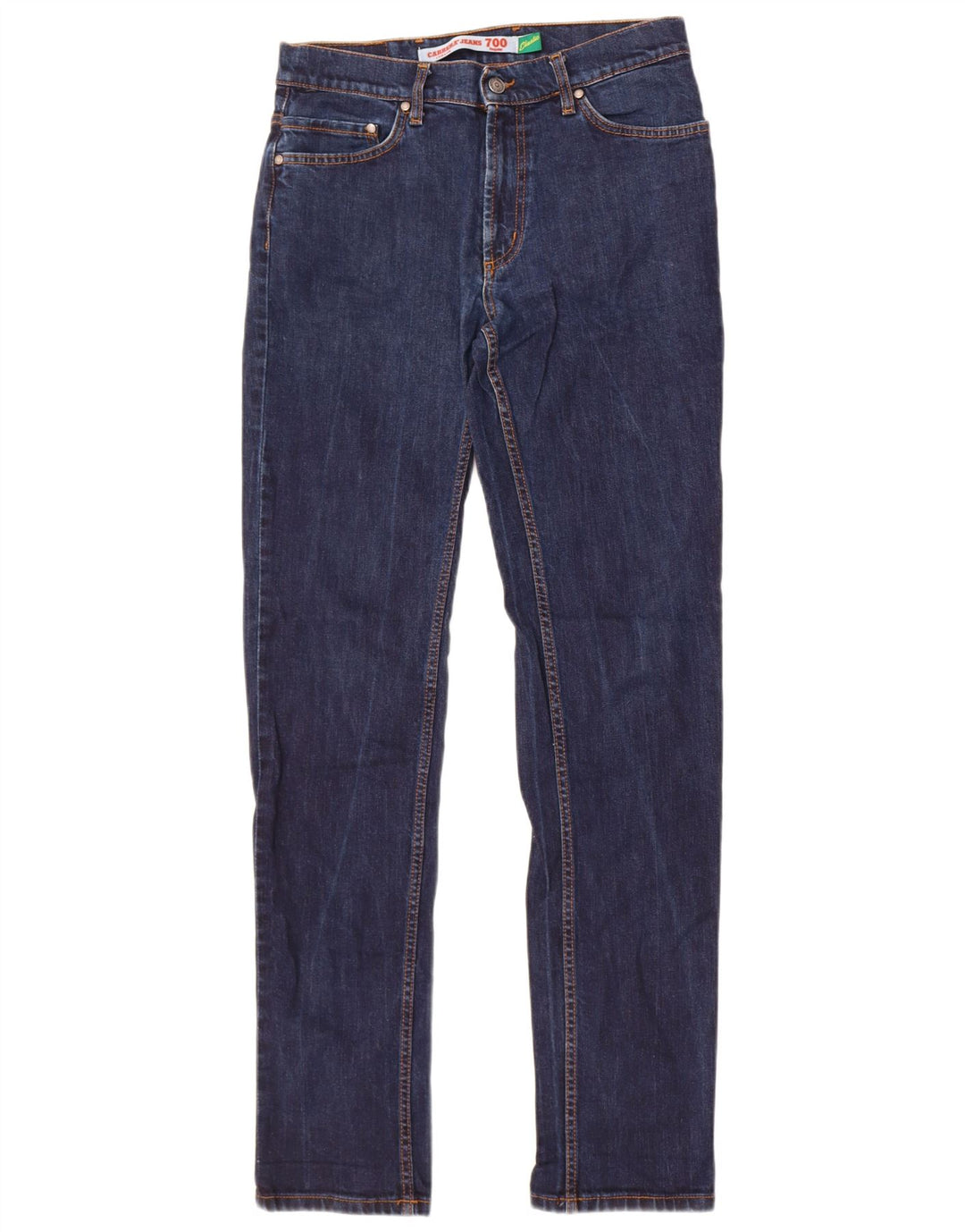 Carrera Herren 700 Straight Jeans W31 L34 Marineblaue Baumwolle