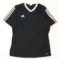 Adidas Herren Climalite T-Shirt Top XL Schwarz Polyester