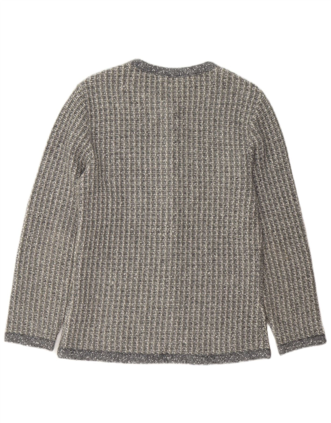 Penny Pull Damen-Cardigan-Pullover UK 16 Large Grau Acryl