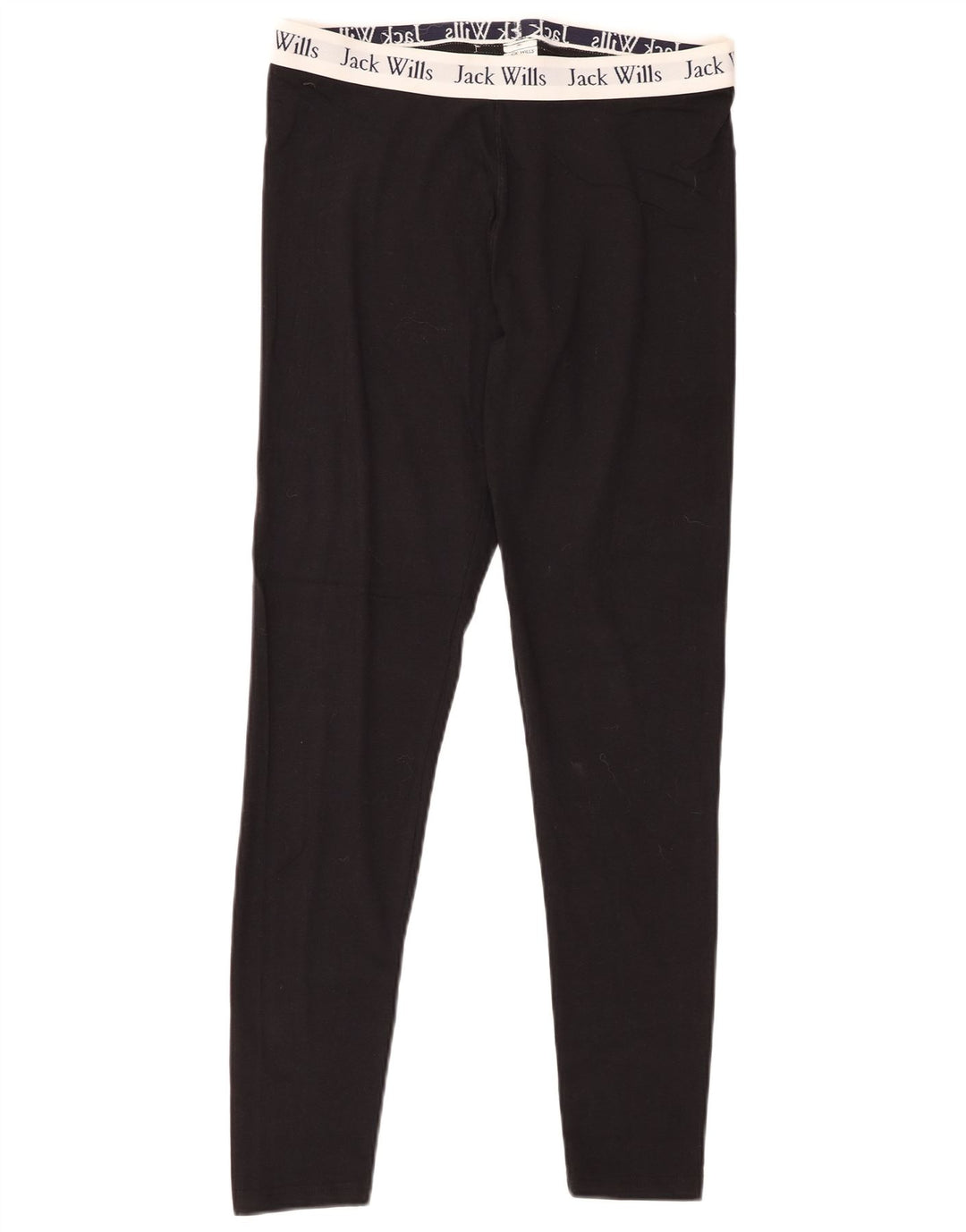 JACK WILLS Damen-Leggings mit Grafik, UK 12, Mittelschwarz, Colourblock-Baumwolle