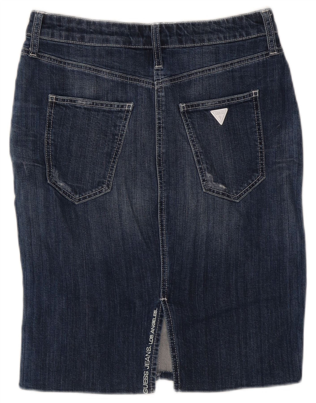 Guess Damen Jeansrock W28 Mittelblau