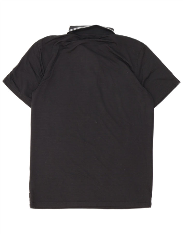 Calvin Klein Herren Poloshirt Medium Schwarz Polyester