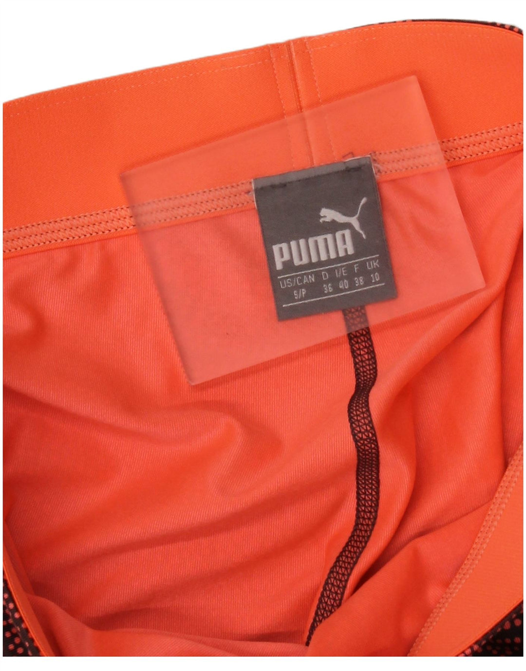 Puma Womens Abstract Pattern Capri Leggings UK 10 Small Mehrfarbig