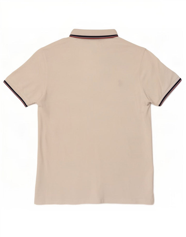 U.S. Polo Assn. Herren-Poloshirt aus mittelweißer Baumwolle