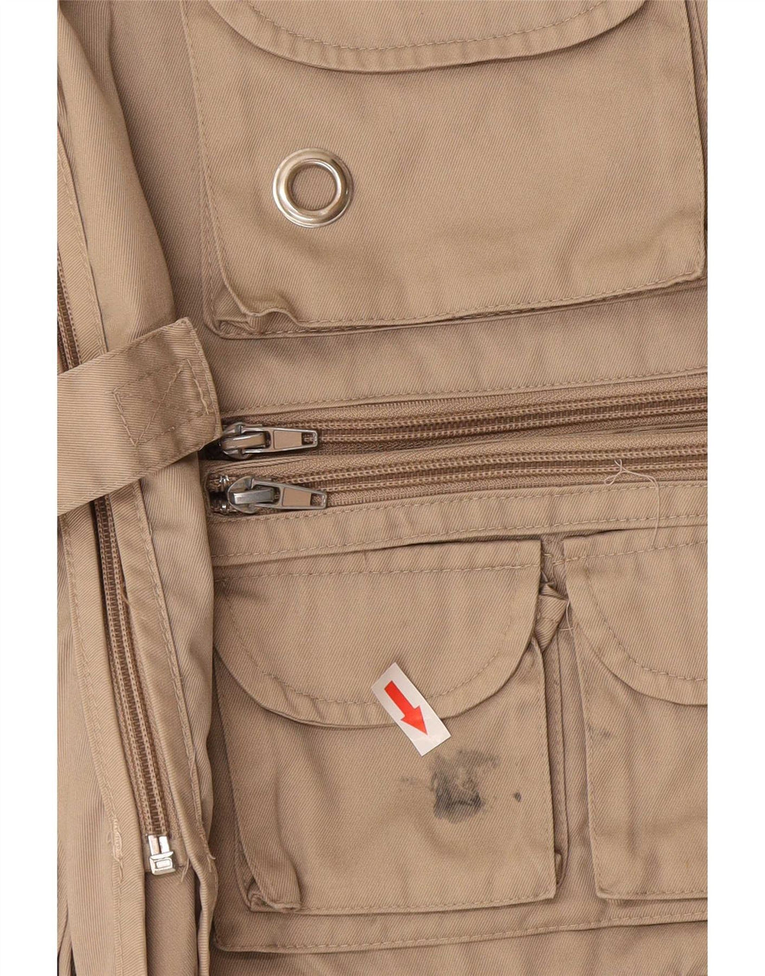 Vintage Herren Utility Jacke UK 40 Large Beige