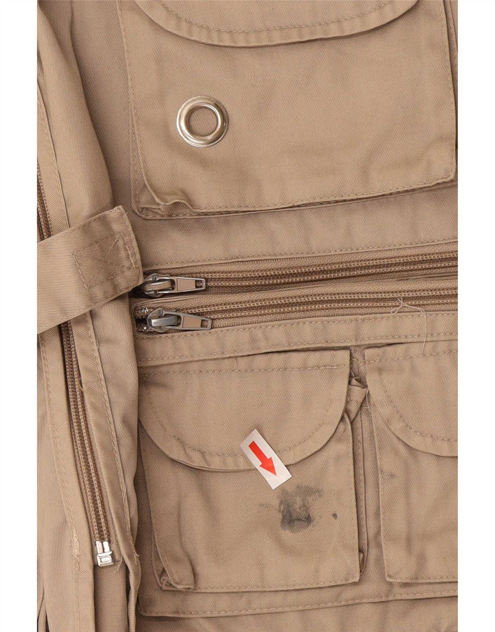 Vintage Herren Utility Jacke UK 40 Large Beige