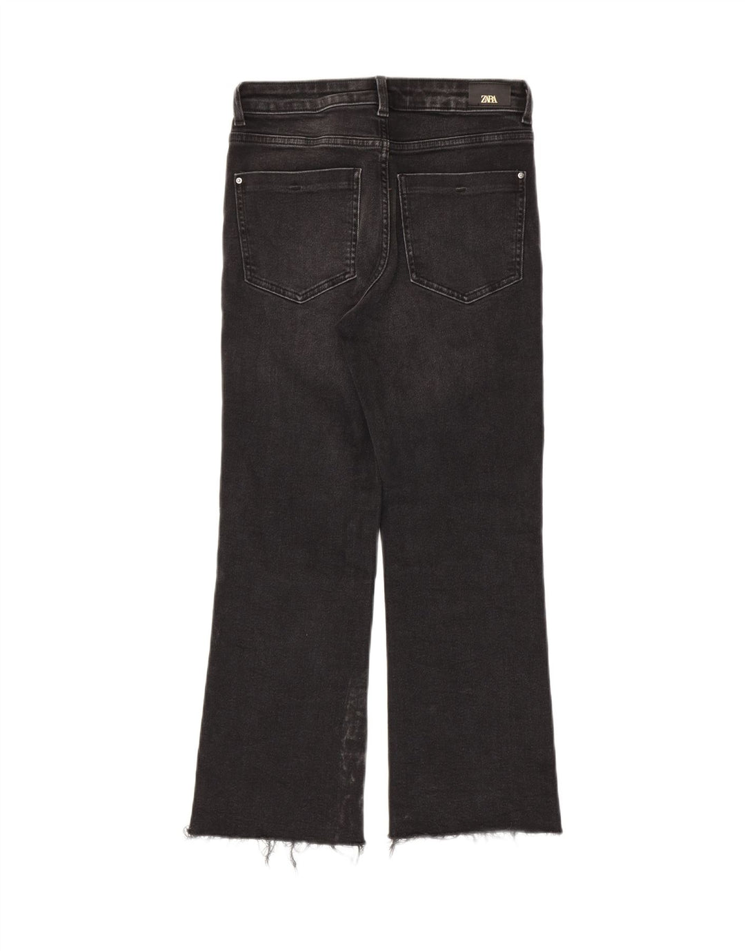 ZARA Womens Bootcut Jeans EU 36 XS W26 L26 Grey Cotton Vintage Zara and Second-Hand Zara from Messina Hembry 