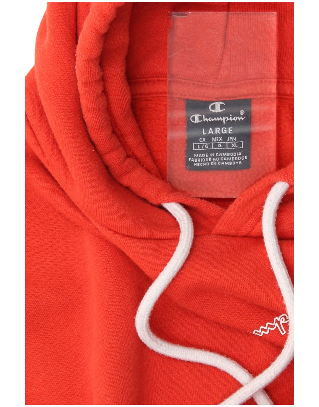 Champion Damen Kapuzenpullover UK 16 Large Orange