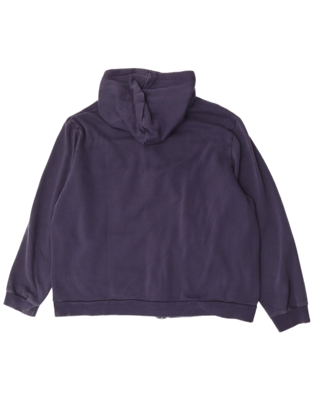 Puma Herren-Kapuzenpullover mit Reißverschluss, 2XL, Marineblau, Farbblock-Polyester