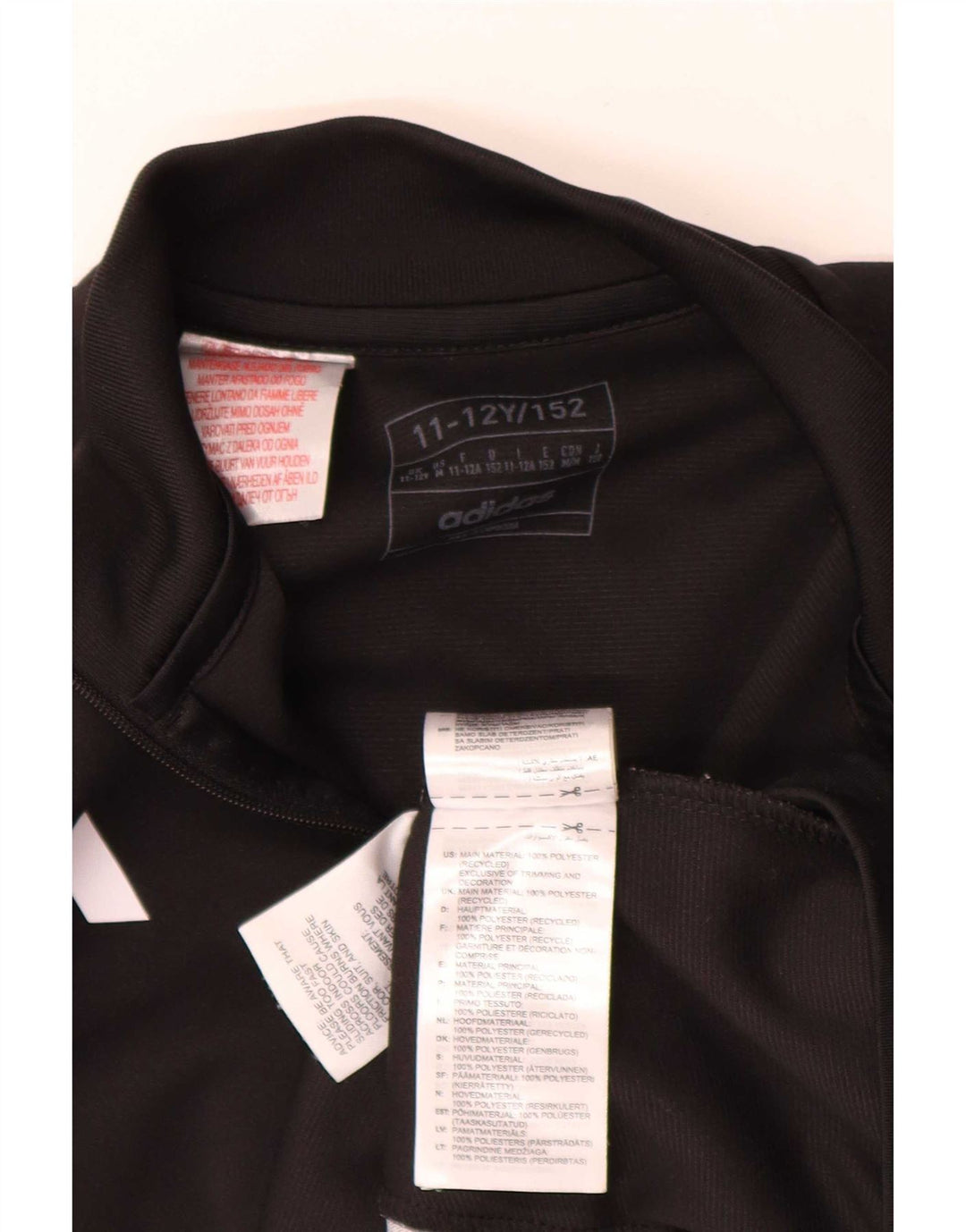 Adidas Aeroready Pullover-Trainingsanzug für Jungen, 11–12 Jahre, Schwarz, Farbblock