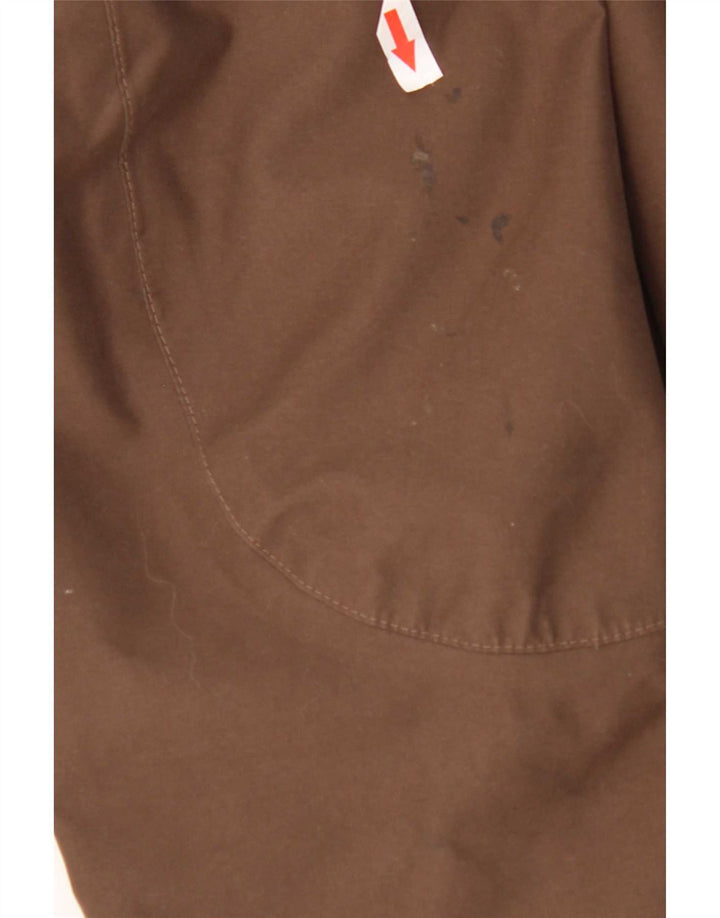 Jack Wolfskin Damen Parka mit Kapuze, UK 16, Größe L, braun, Polyester