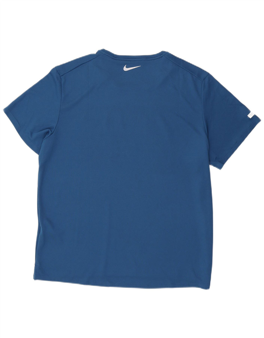 Nike Herren Dri Fit Graphic T-Shirt Top XL Blau Polyester
