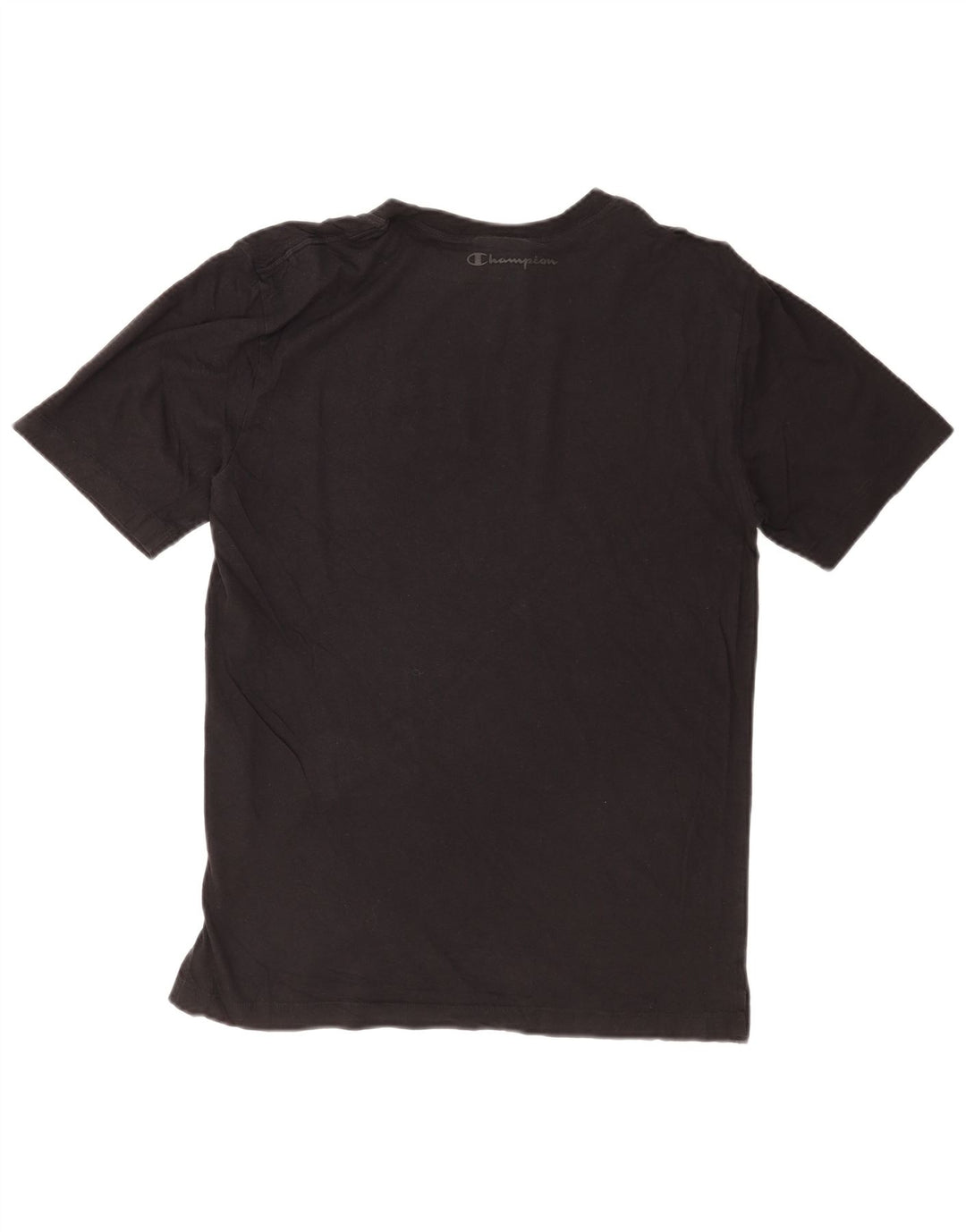 Champion Herren T-Shirt Top Small Schwarz Baumwolle