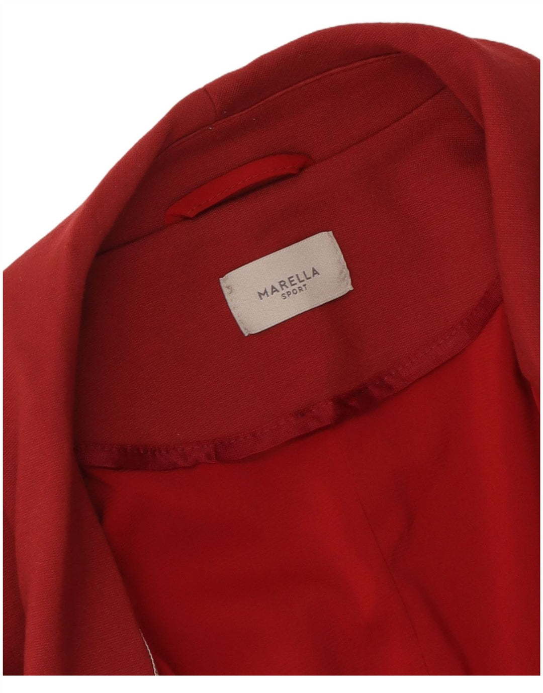 Marella Damen-Blazer mit 1 Knopf, Gr. 10, klein, Burgunderrot