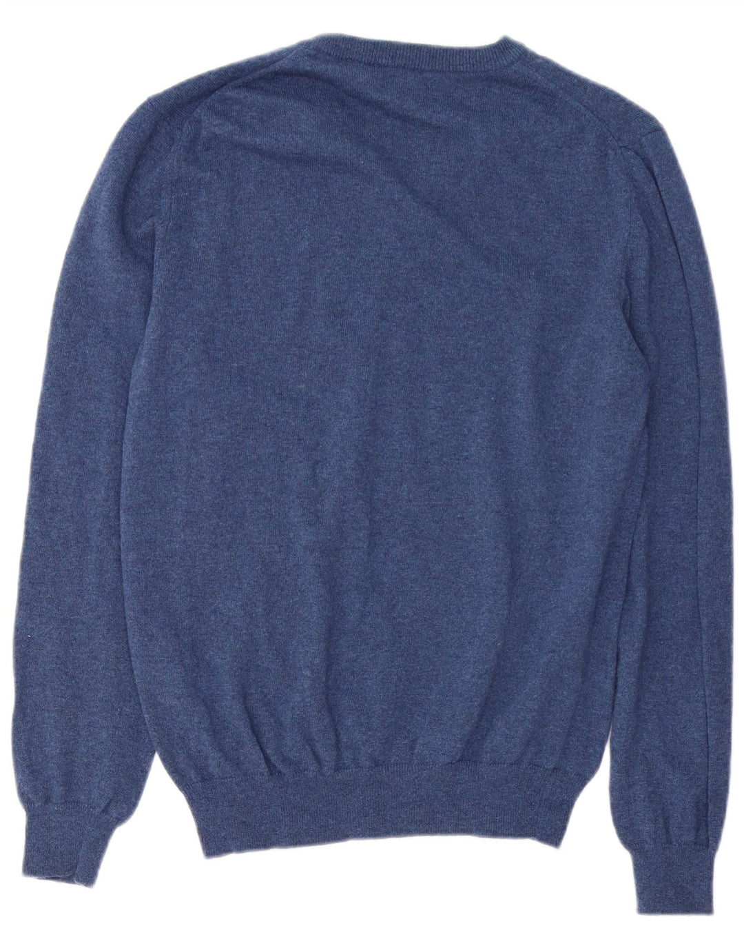 Gant Herren-Pullover mit V-Ausschnitt, groß, marineblaue Wolle